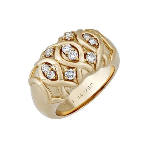 dior ring gold|christian dior ring.